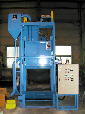 エプロン式ショットブラスト機