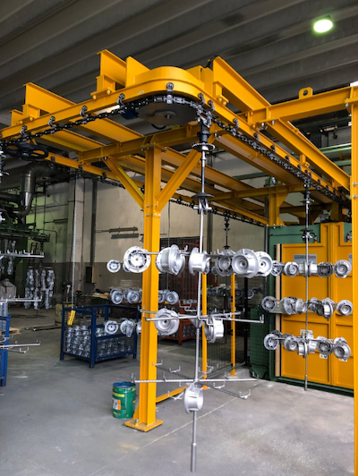 GSAタイプショットブラスト機