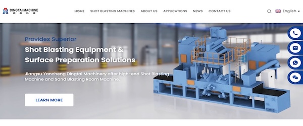 江蘇省塩城鼎泰機械公式HPキャプチャ