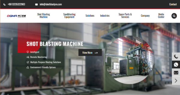 QINGGONG MACHINERY_公式HPキャプチャ